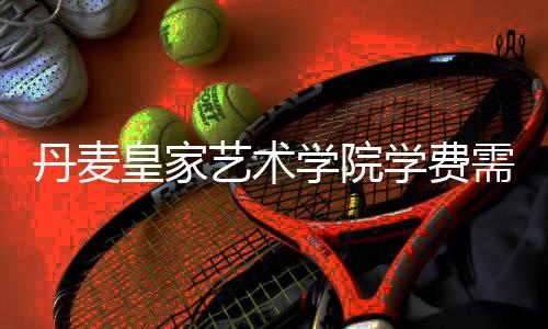 丹麦皇家艺术学院学费需要多少？